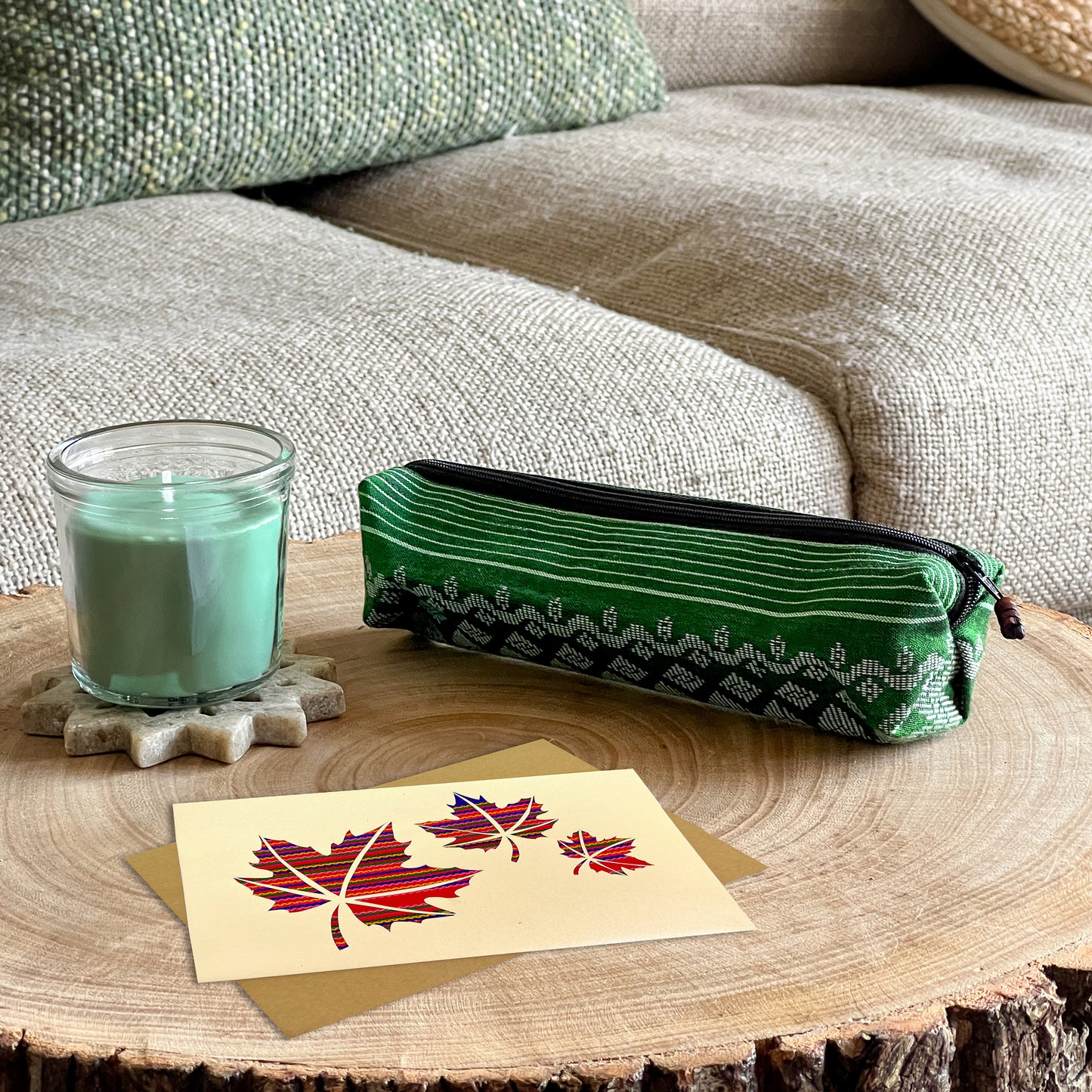 Greeting Card - Autumn Leaves