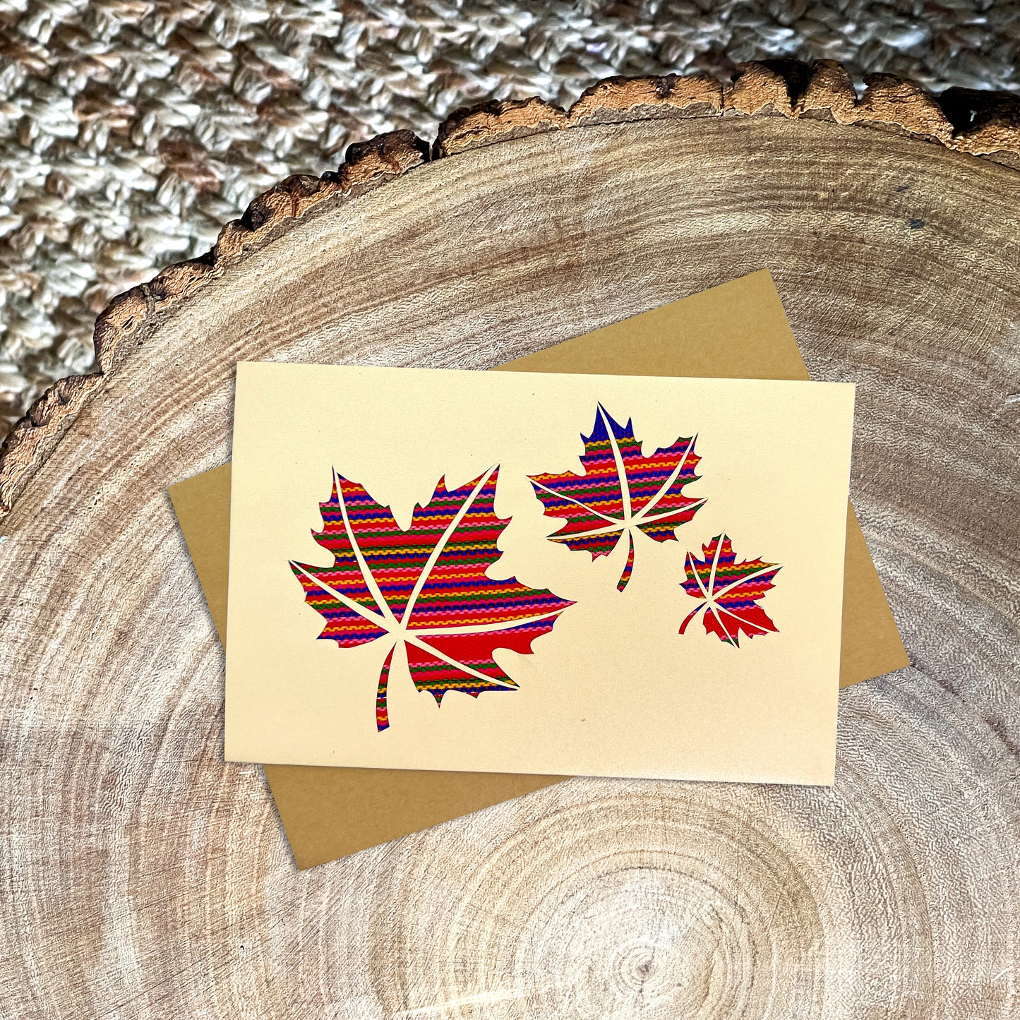 Greeting Card - Autumn Leaves