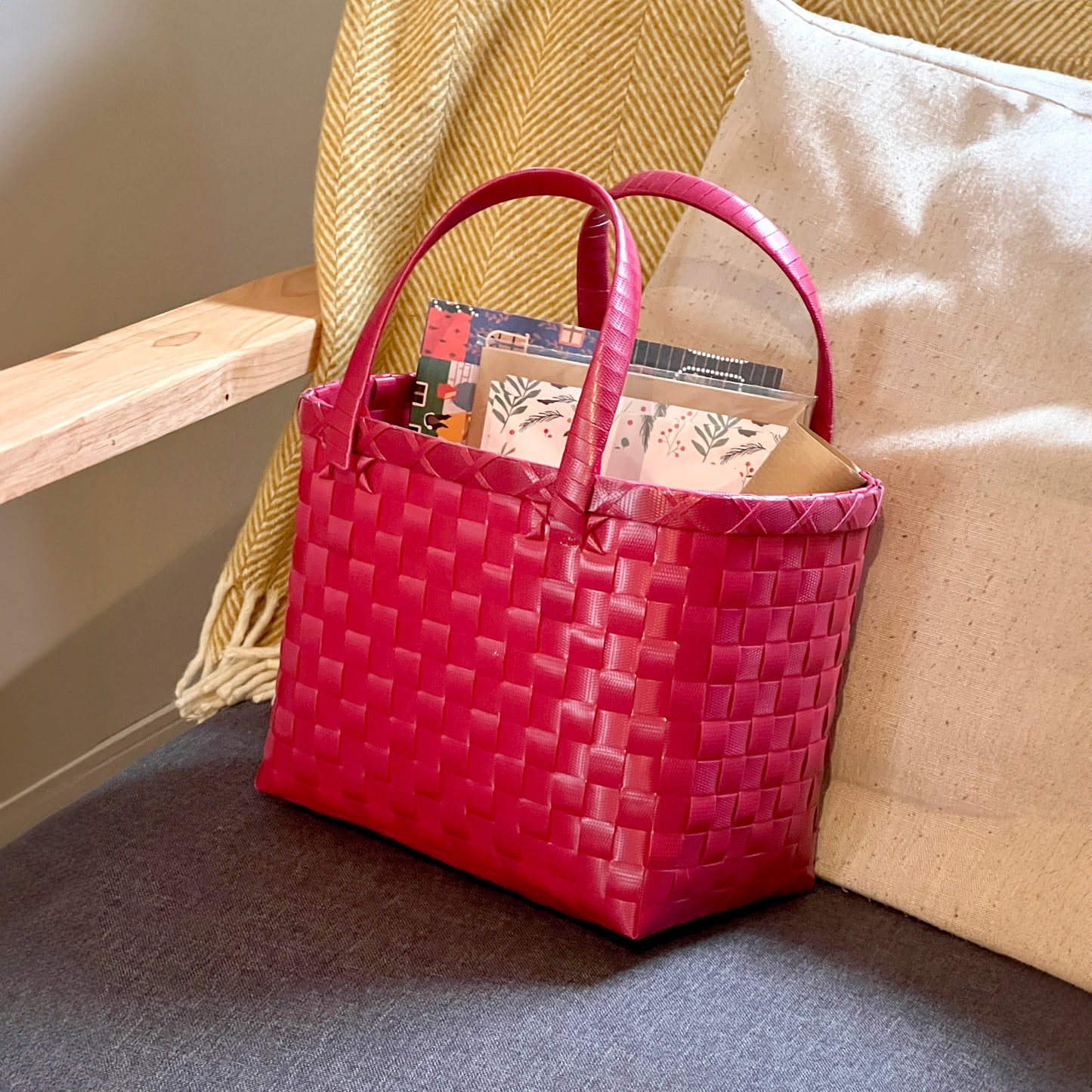 Recycled Plastic Basket - Small