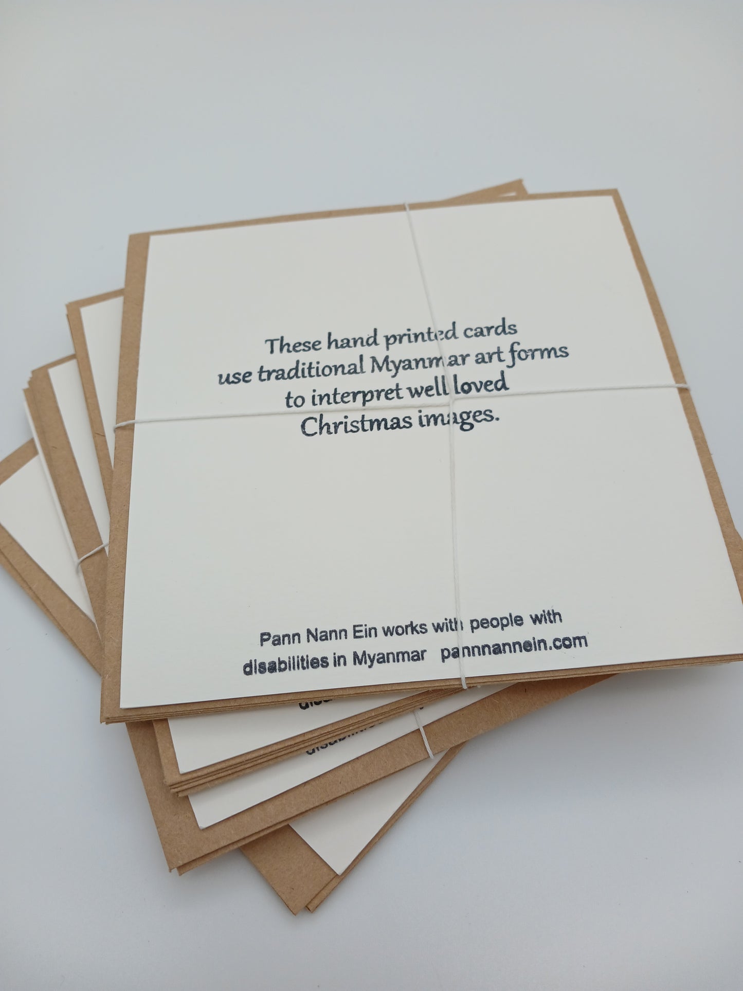 Christmas Card (hand-printed) - Prince of Peace (pack of 4)