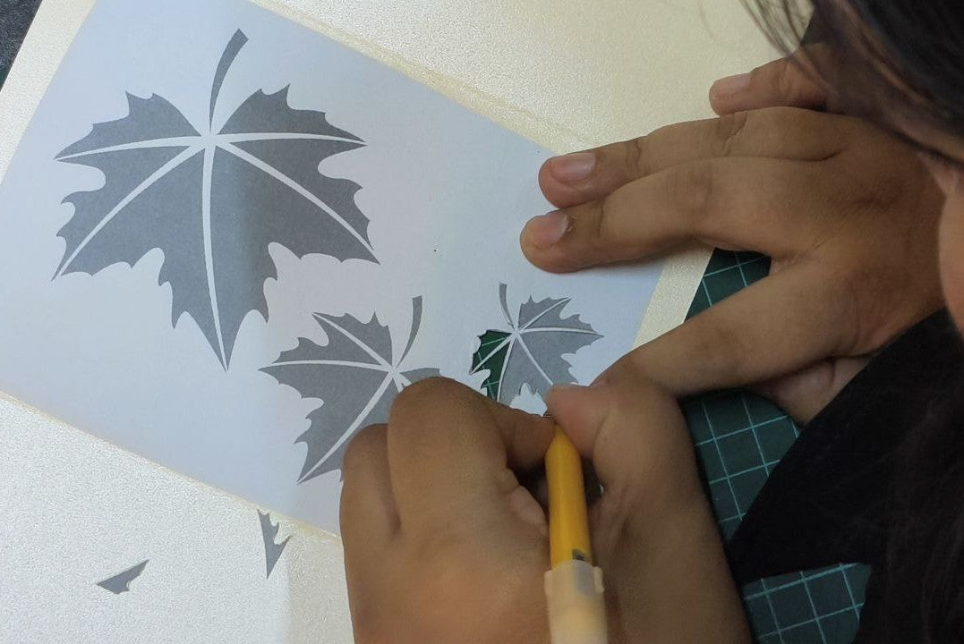 Greeting Card - Autumn Leaves