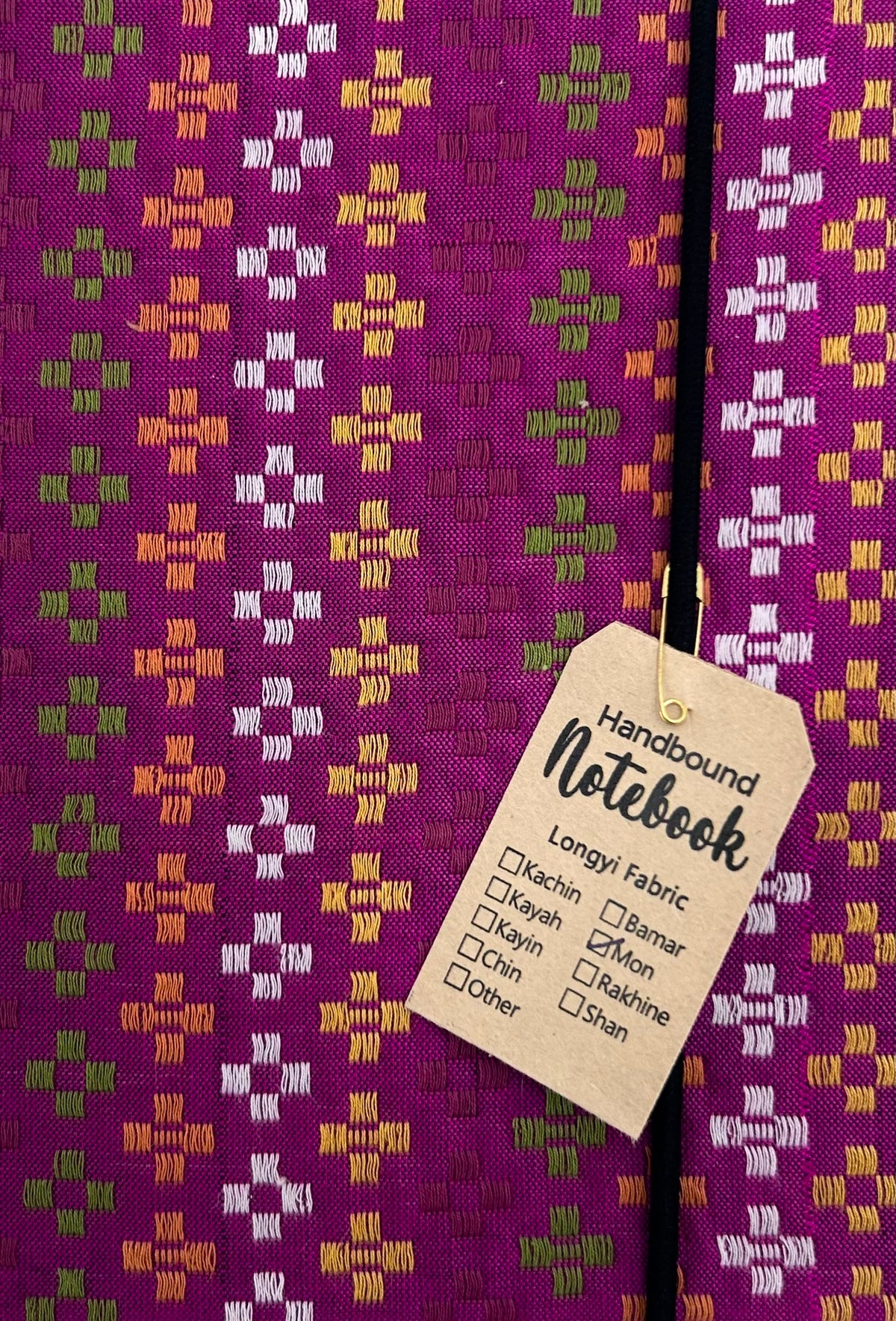 Notebook - textile cover