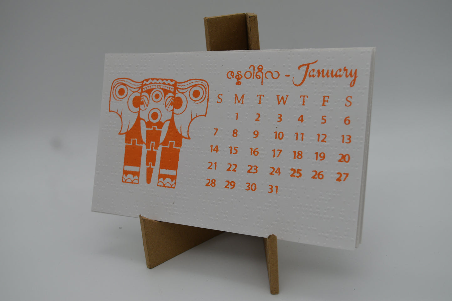 Desk Calendar 2024