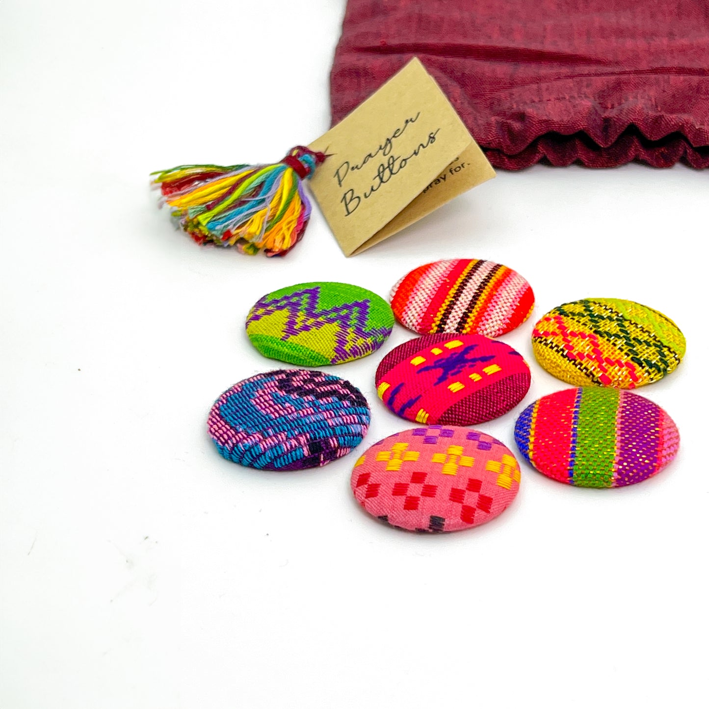 Prayer Buttons - prayer aid
