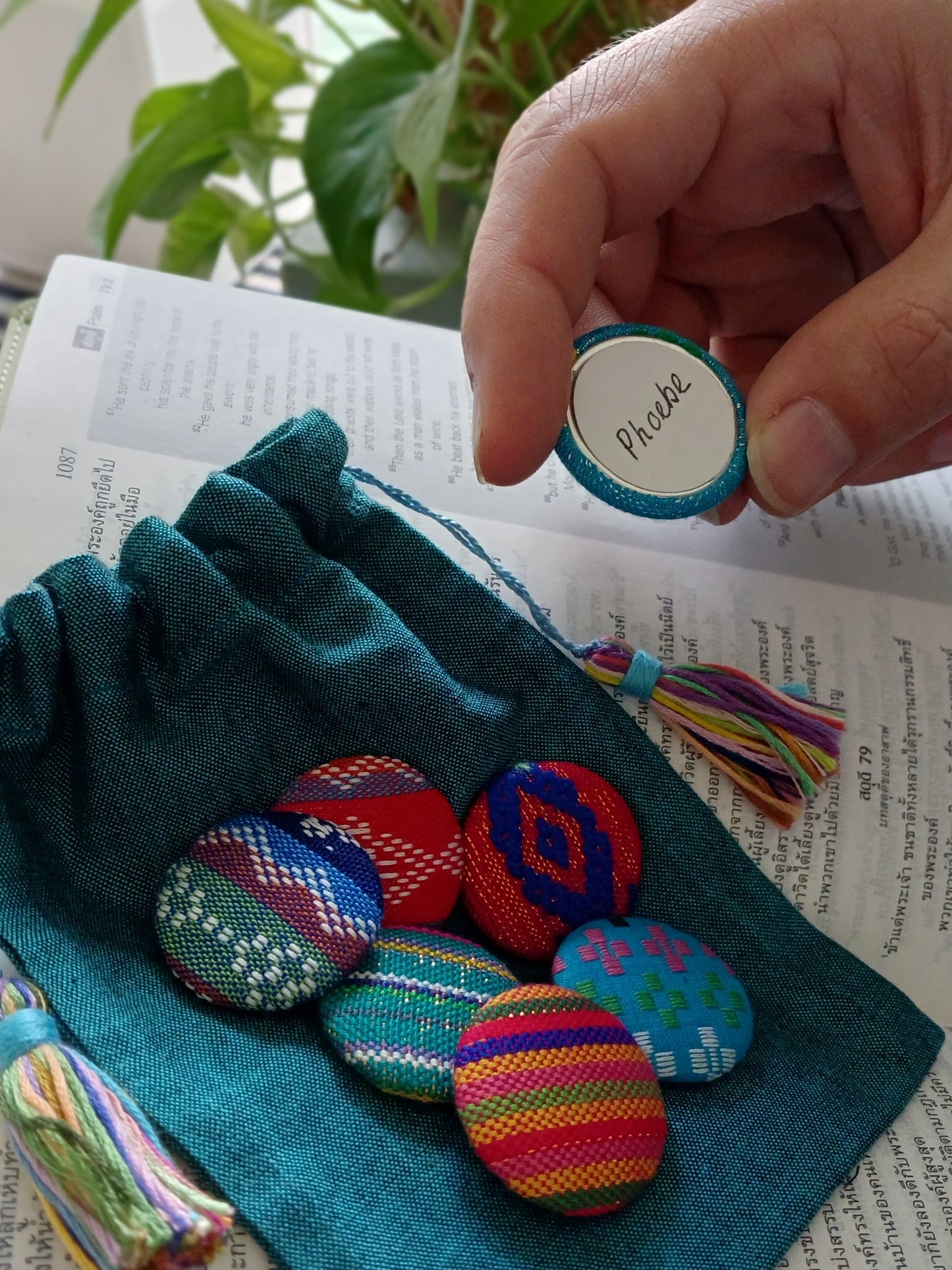 Prayer Buttons - prayer aid
