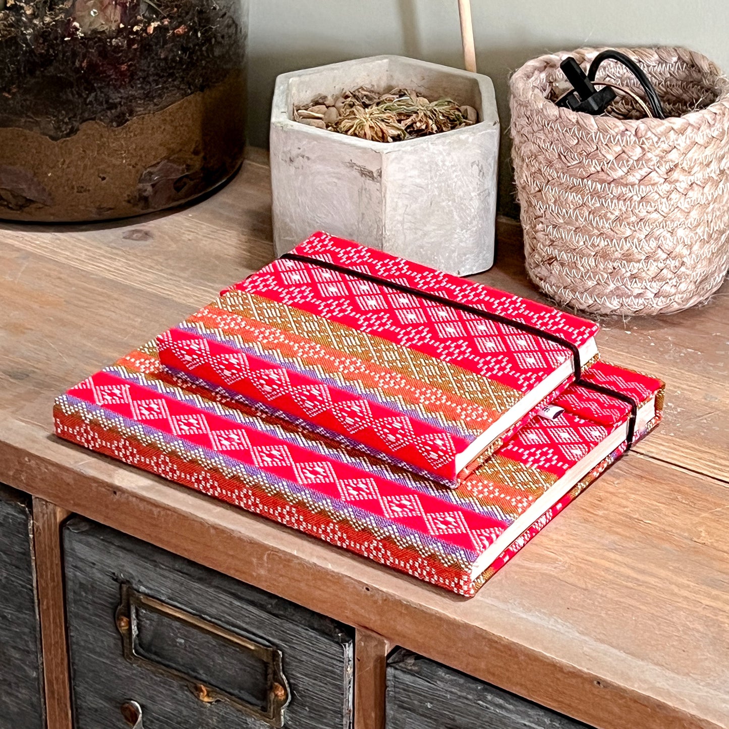 Notebook - textile cover