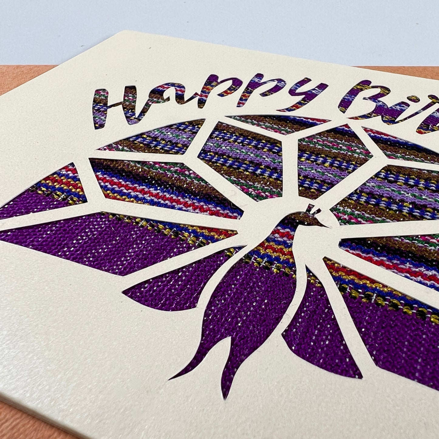 Birthday Card - Peacock