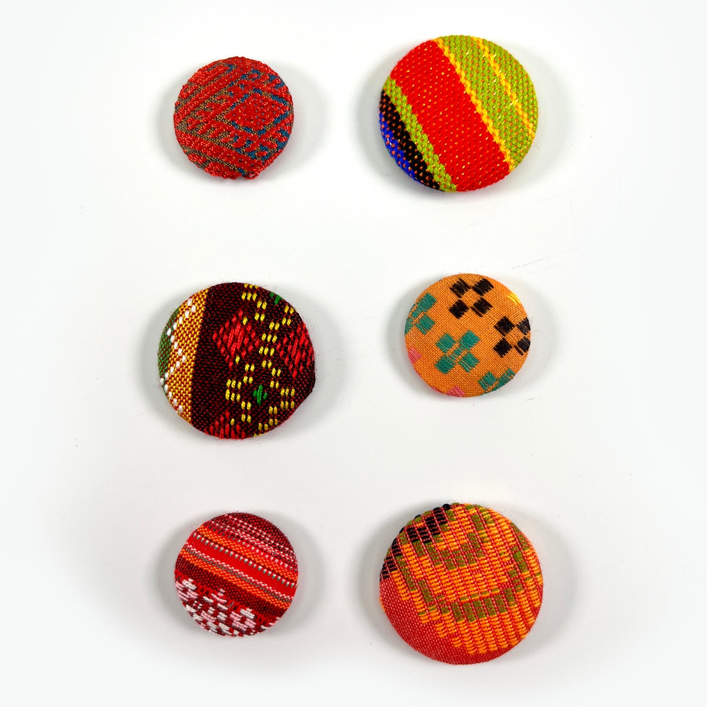 Button Magnets - Textile