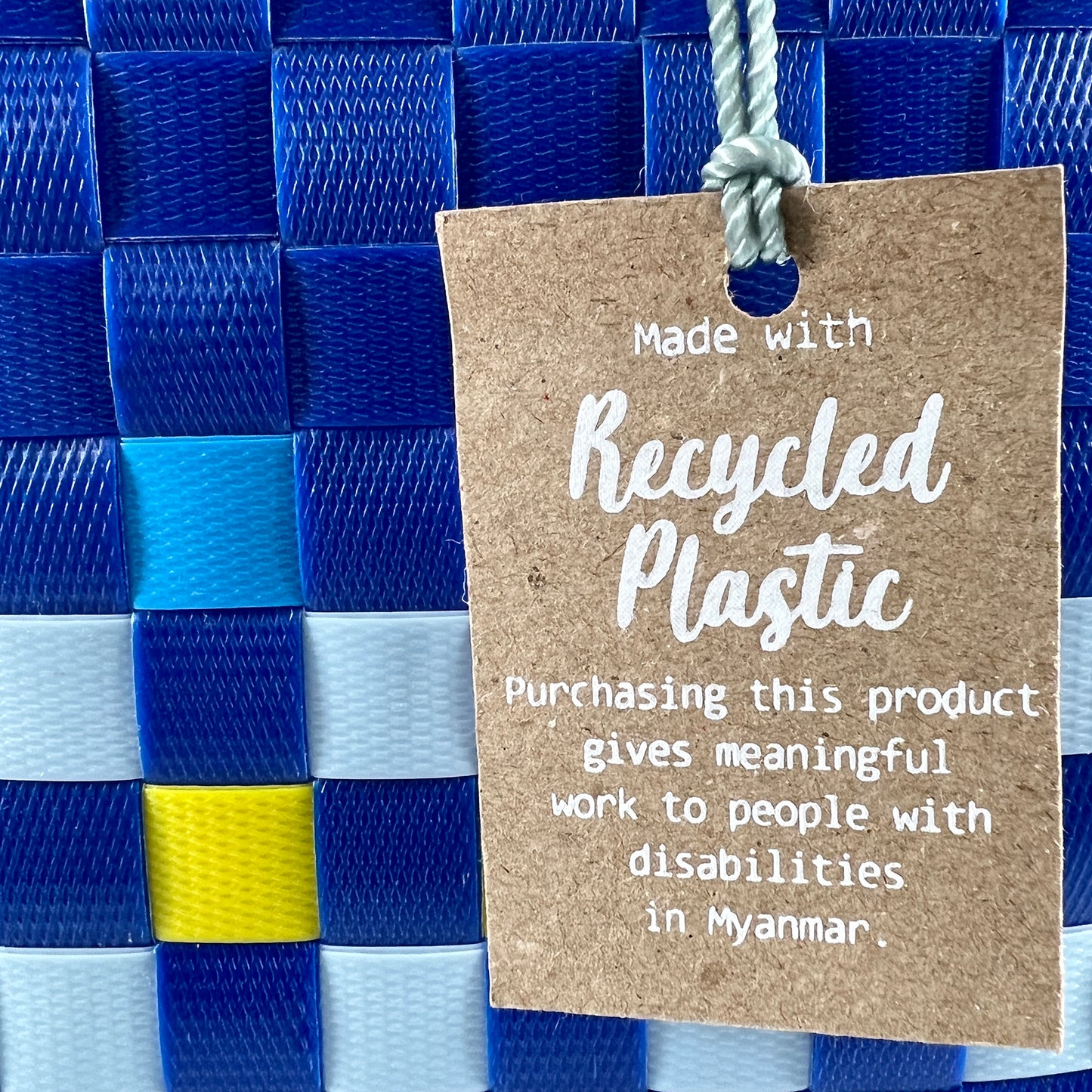 Recycled Plastic Basket - Large