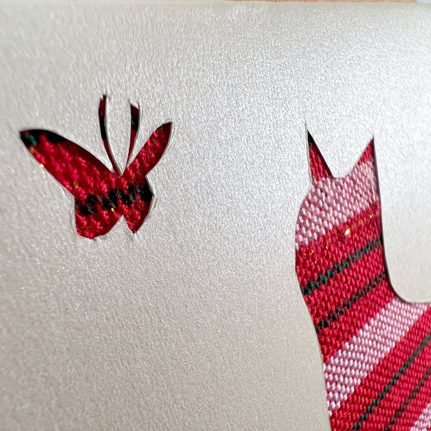 Greeting Card - Cat and the Butterfly