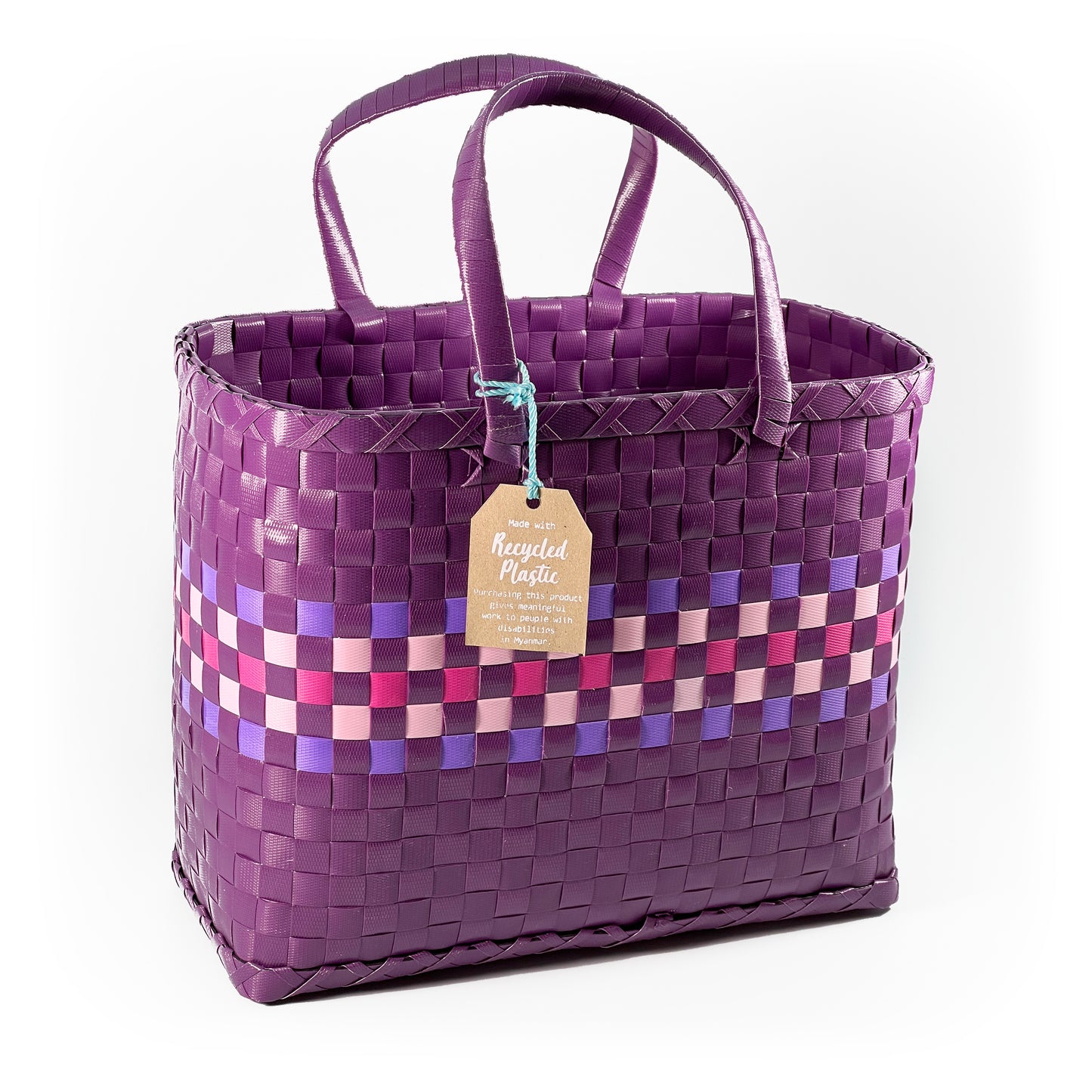 Recycled Plastic Basket - Large