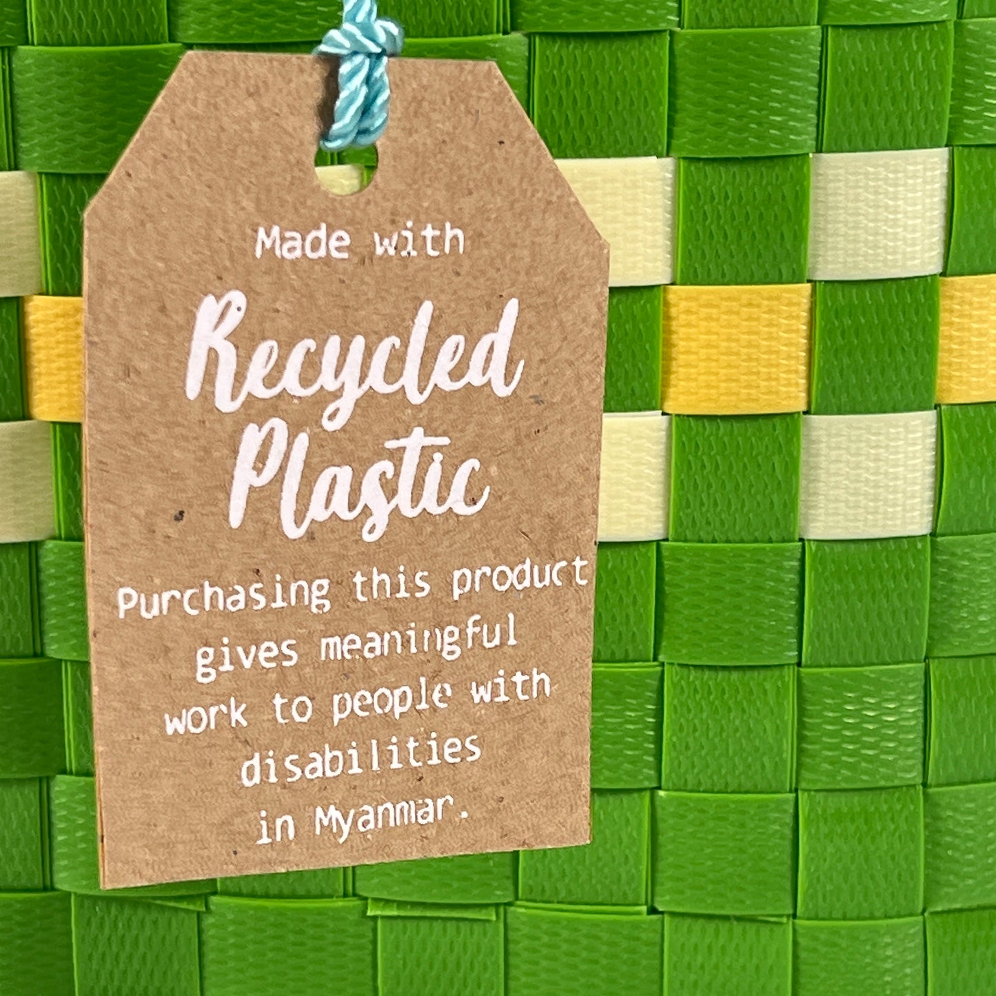 Recycled Plastic Basket - Large
