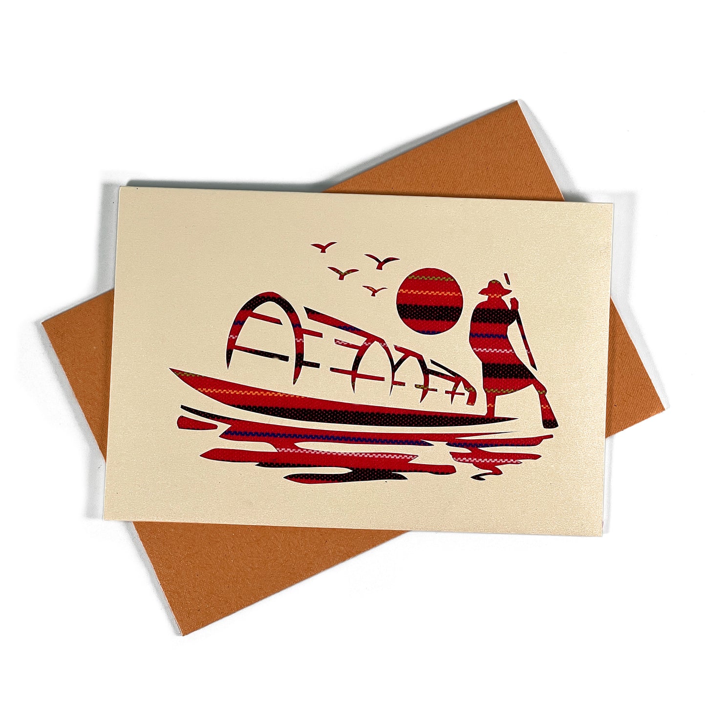 Greeting Card - Myanmar Life: Inle
