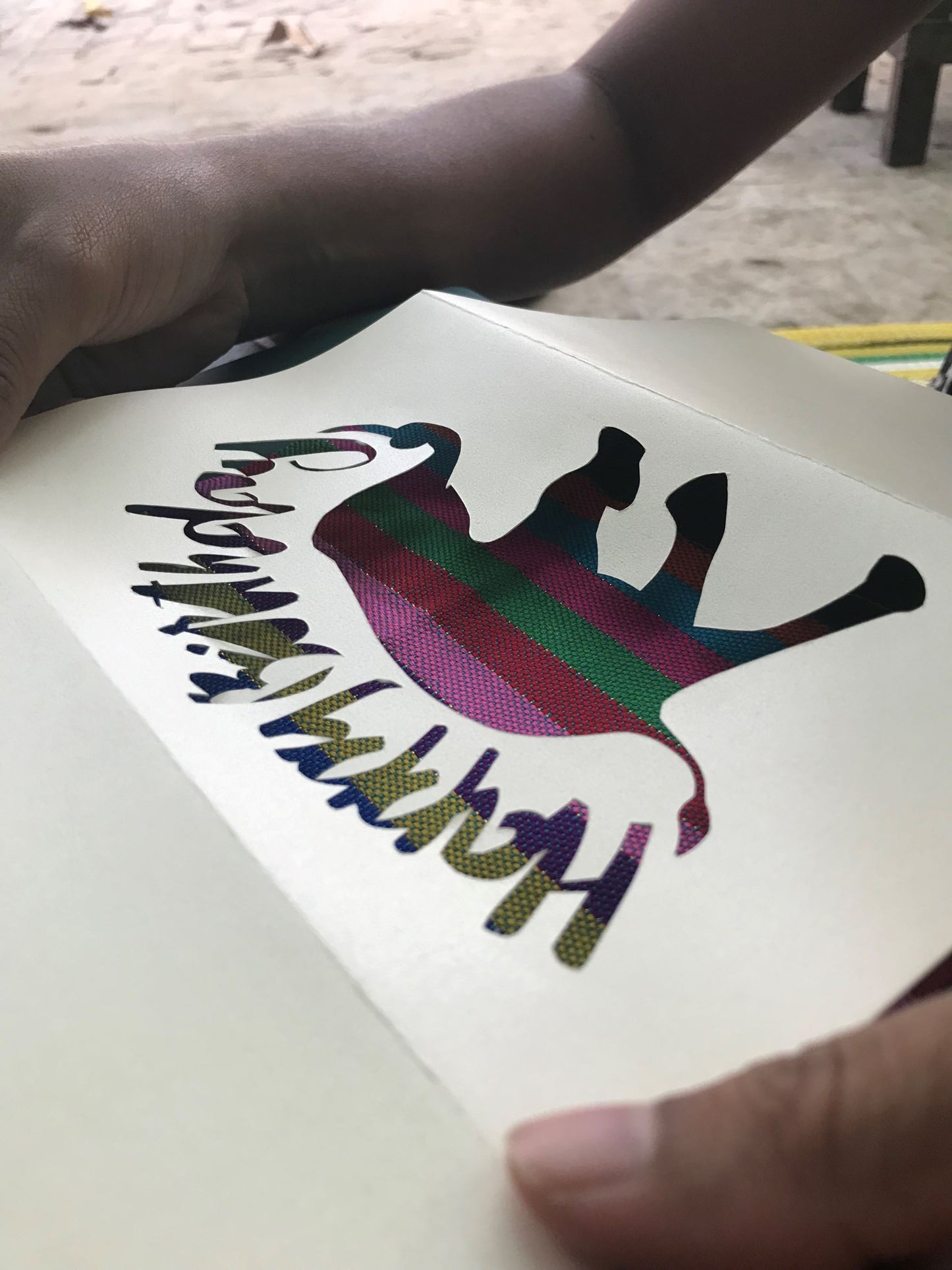 Birthday Card - Elephant