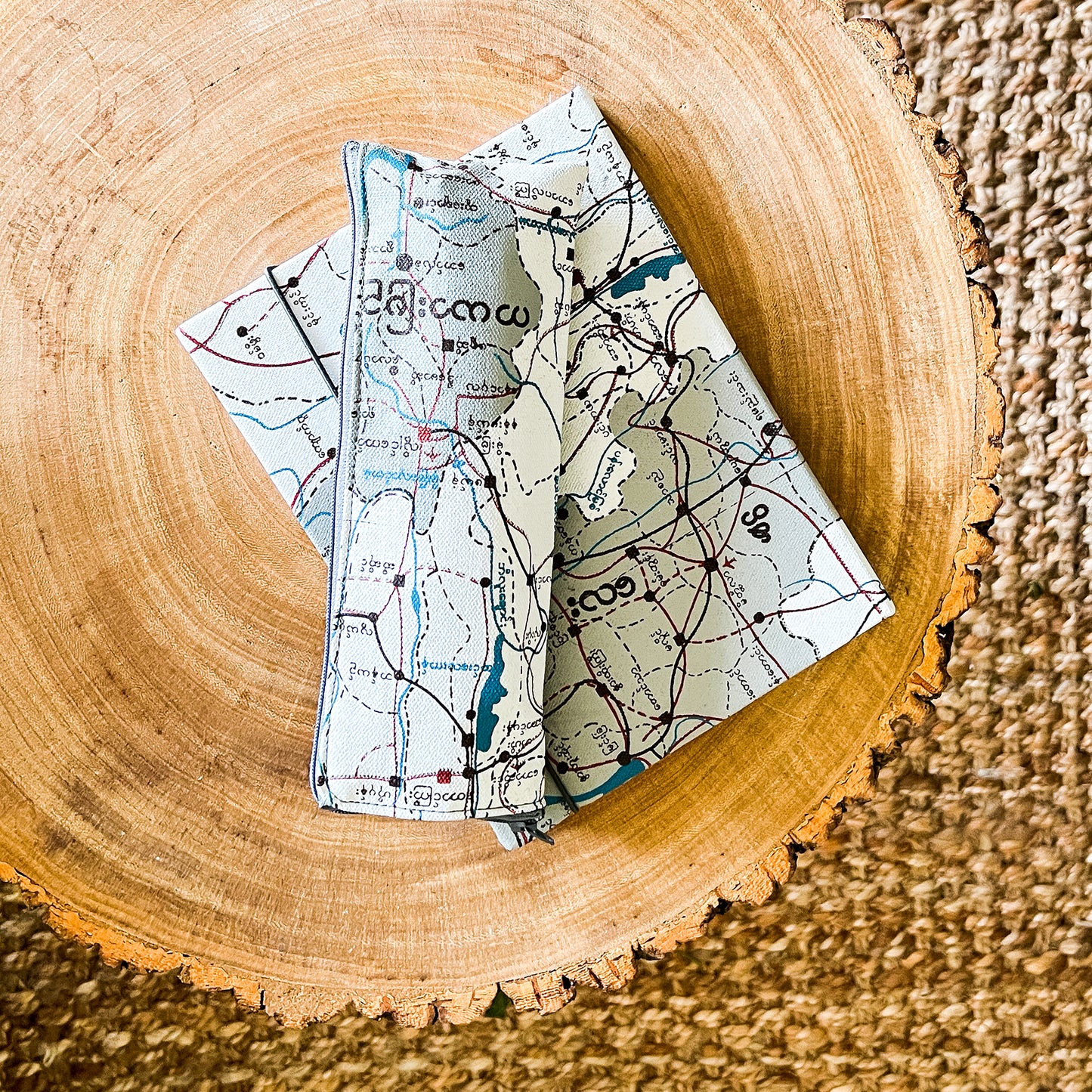 Pencil Case - map