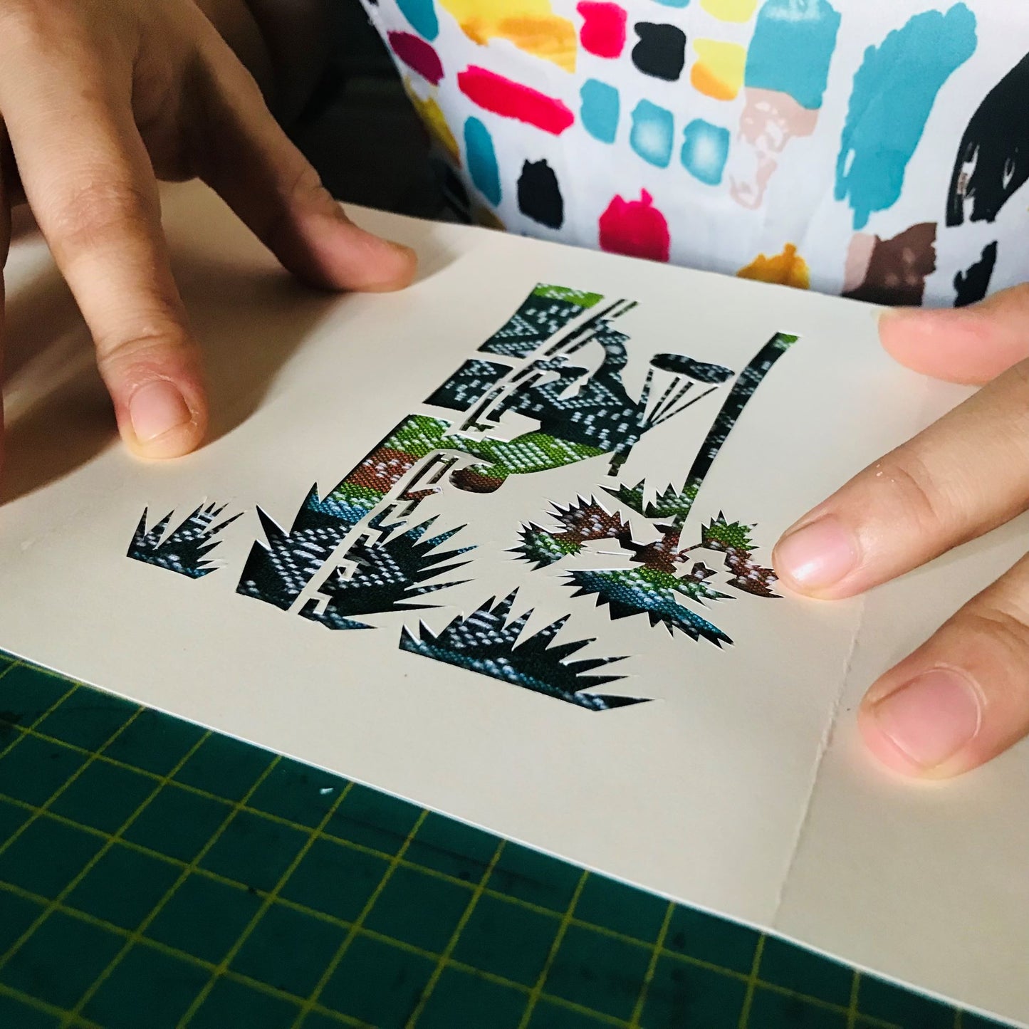 Greeting Card - Myanmar Life: Htan Nyat