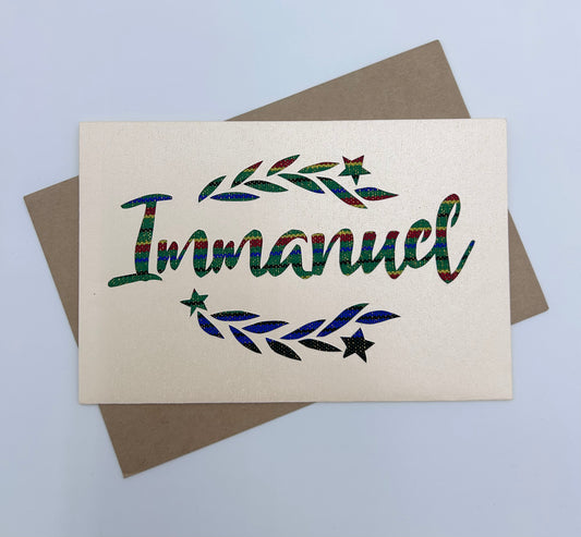 Christmas Card - Immanuel