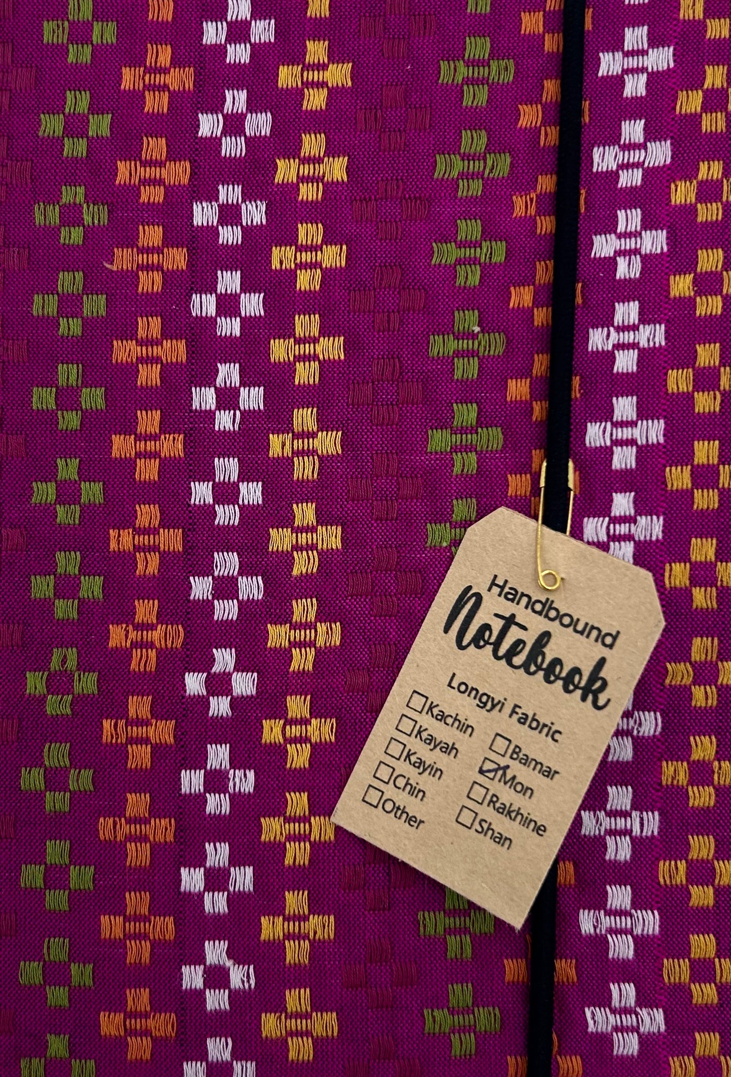 Notebook - textile cover