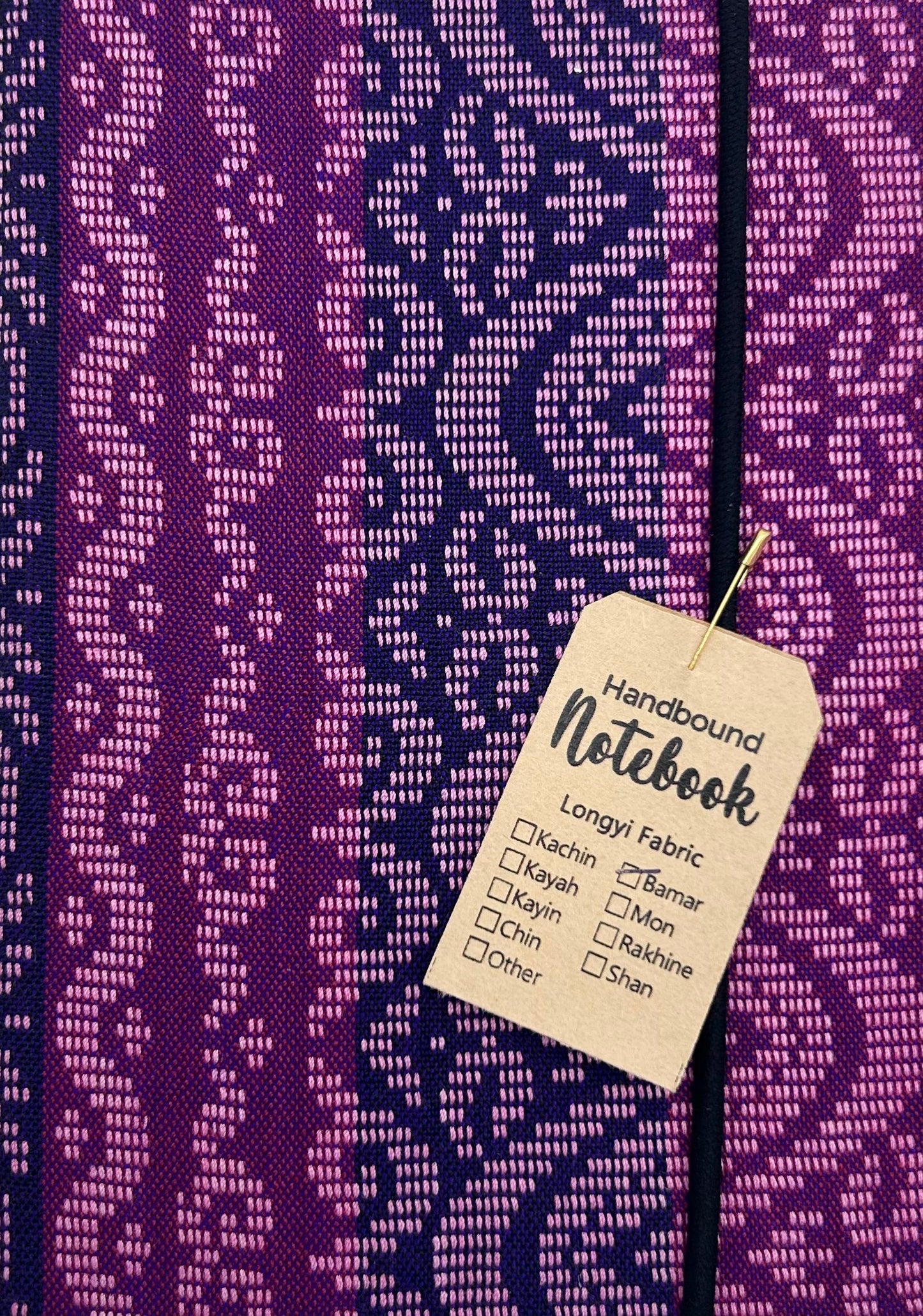 Notebook - textile cover