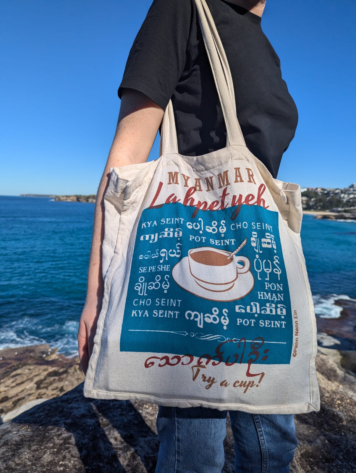 Tote Bag - Burmese Tea