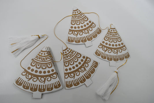Christmas Garland Tree