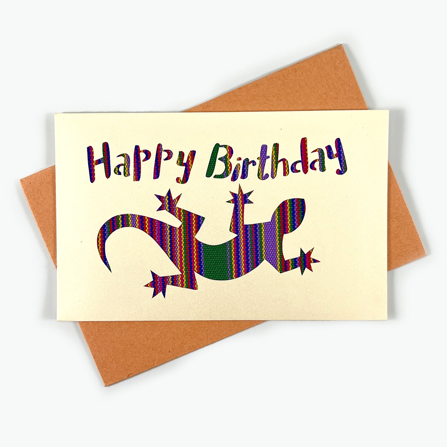 Birthday Card - Gecko