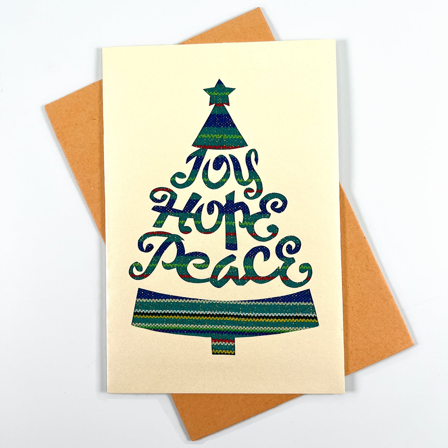 Christmas Card - Joy Hope Peace