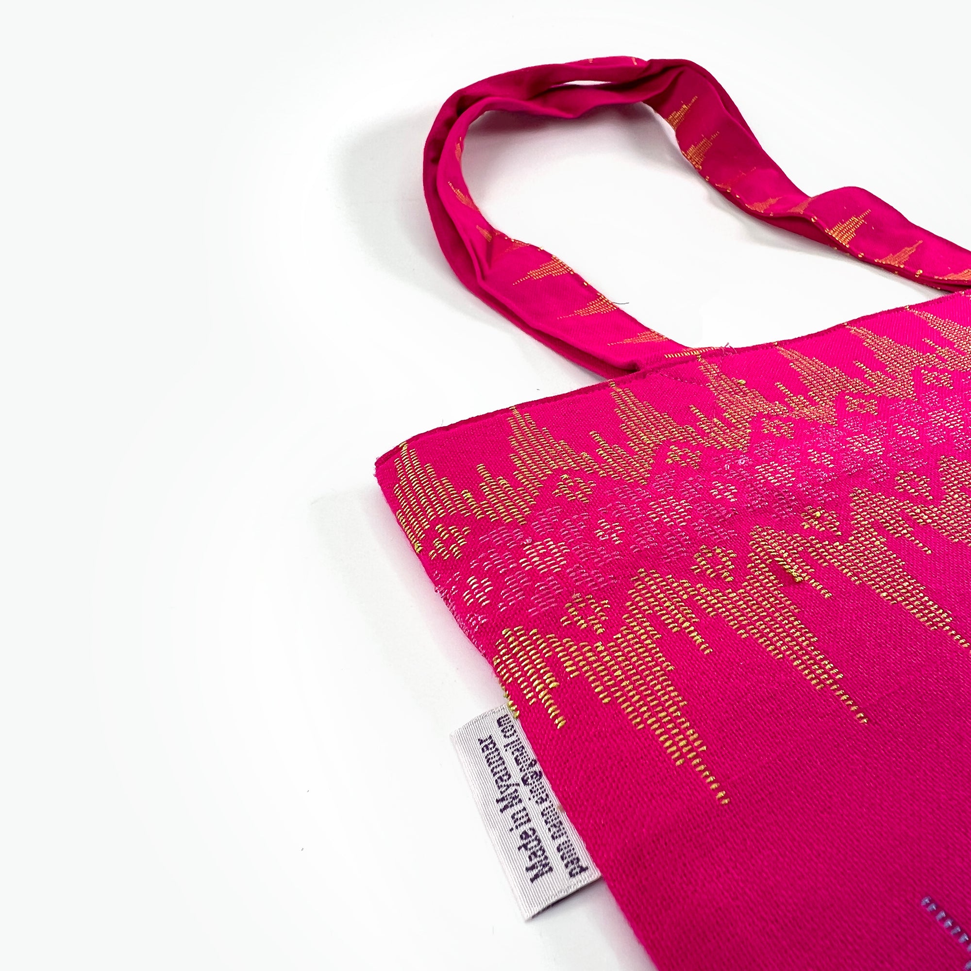 Collage good of Myanmar neon Pink , Burmese traditional design shoulder bag, Purse bag for beloved one,fascinating gift for lady